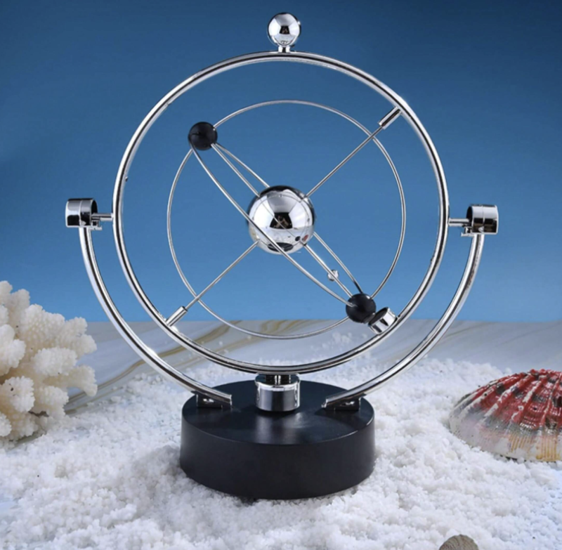 1pc Astronomical Newton Pendulum Perpetual Motion Chaos Decoration - Image 2
