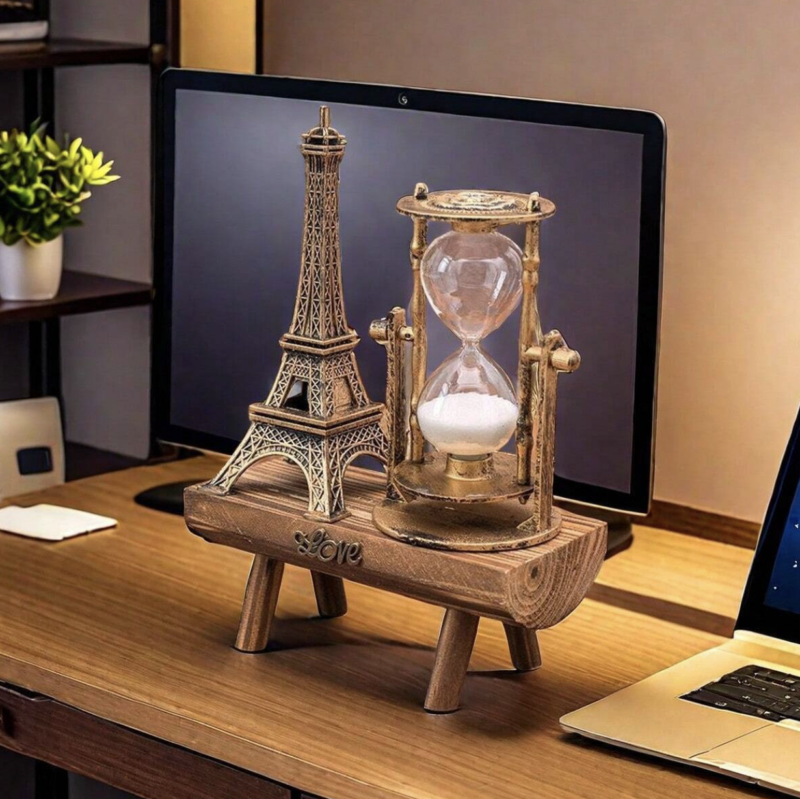 Creative Retro Iron Tower Decoration - Image 3