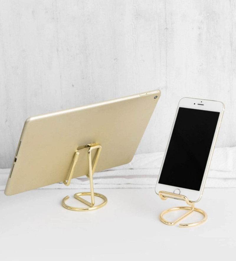 Stainless Steel Desktop Phone Holder - Image 2