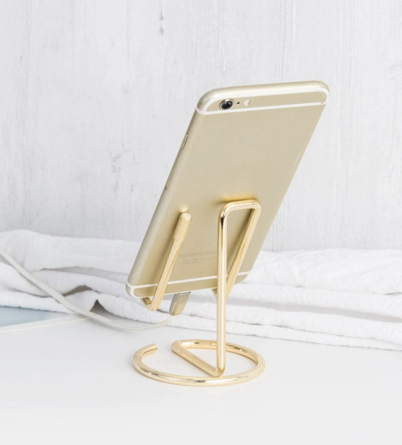 Stainless Steel Desktop Phone Holder - Image 4